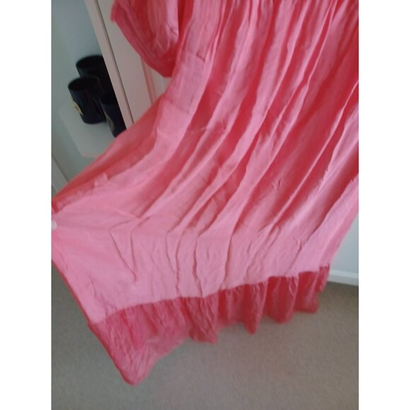 ANTHROPOLOGIE LARA GUIDOTTI Womens Paisley Silk/Viscose Sleeveless Maxi Dress M - Picture 3 of 4